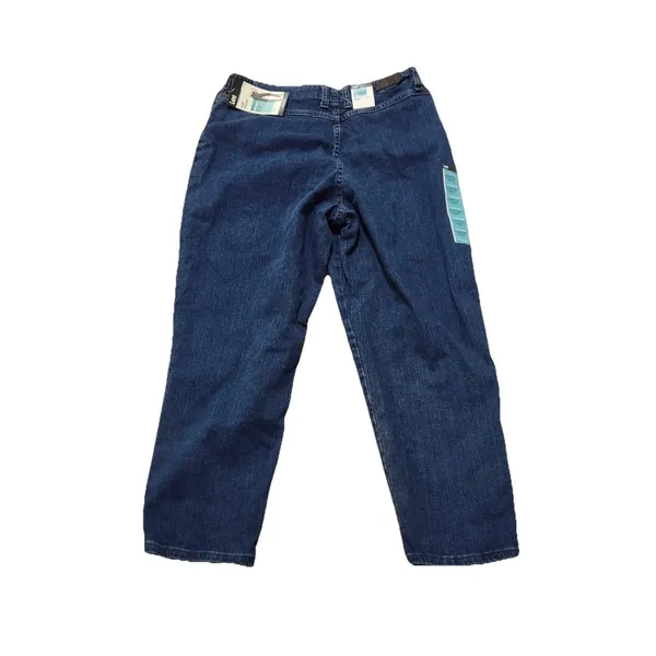 Lee NWT SIDE ELASTIC STRETCH 18‎ Short Blue Tapered Leg Jeans - Image 2