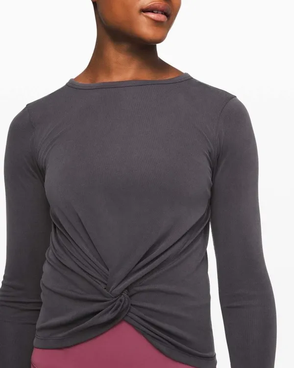 Lululemon Crescent Long Sleeve *Cupro Rib Intergalactic 6 - Image 8