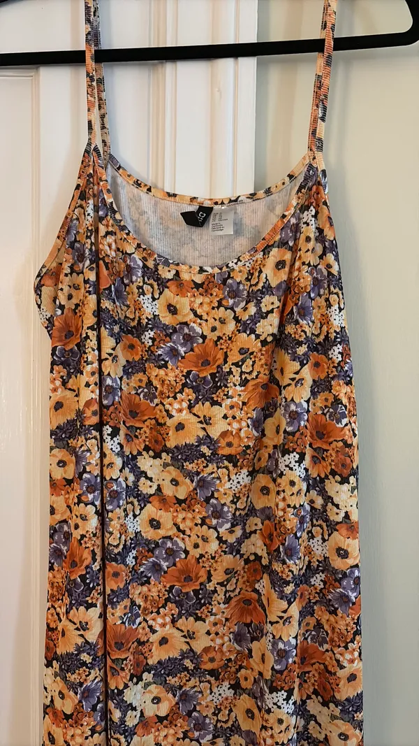 Divided Floral Dress - Image 2