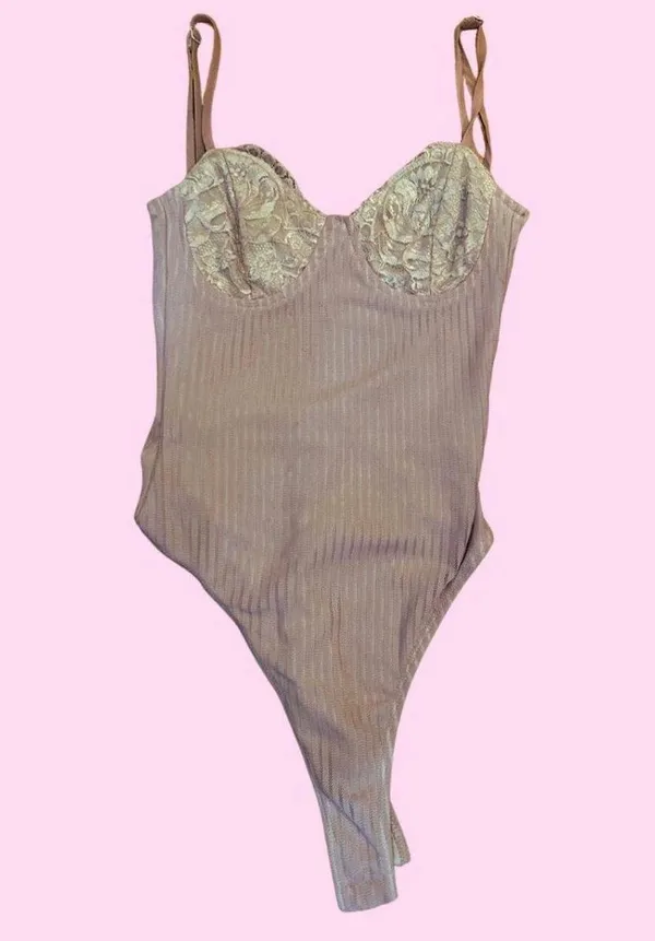 superdown Hayden Lace Bodysuit - Image 3