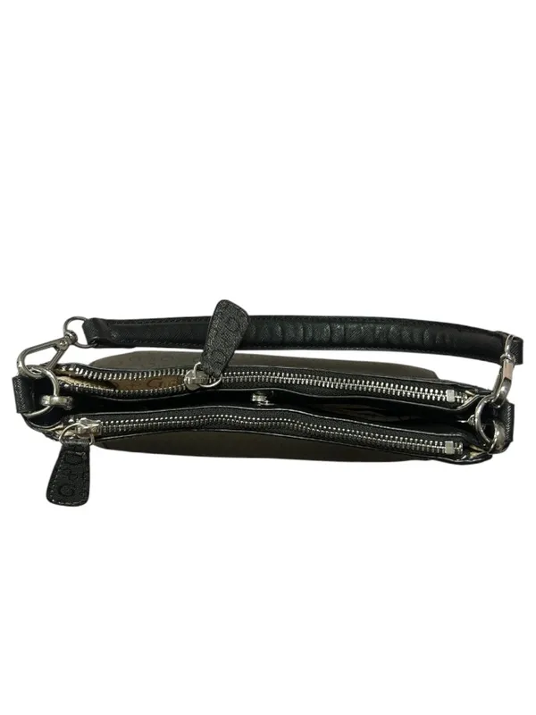 Guess Black Logo Monogram Bag - Image 2