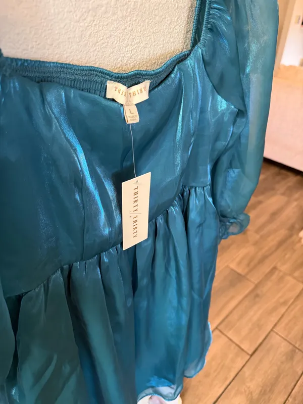 Thirty thirty Dress size large Blue - Image 3