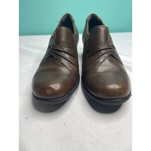 Clark Leather Casual brown Shoes‎ S-188 - Image 2