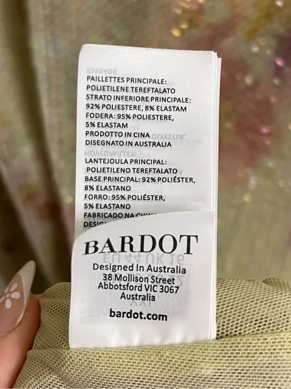 Bardot Eloda Sequin Midi Dress Size US 12 - Image 11