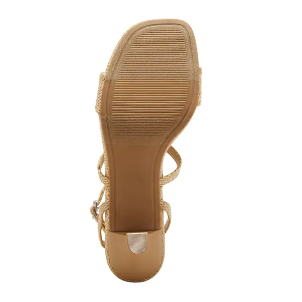 A New Day Womens Esme Floral Crochet Kitten Heels 92979007 Tan Brown 7.5M - Image 10