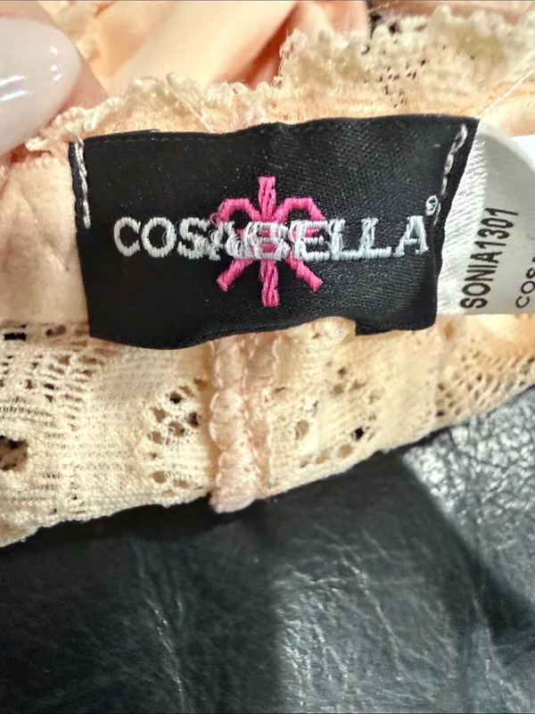 Cosabella Peach Lace Trim Bralette - Image 7
