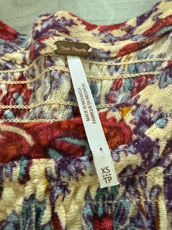 Free People Ruffled Up Top - Image 3