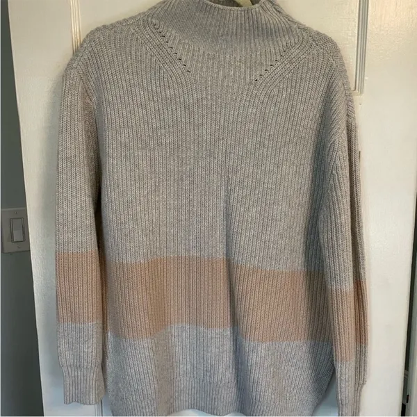 Tuckernuck Heather Broadway‎ Stripe Sweater size xs - Image 3