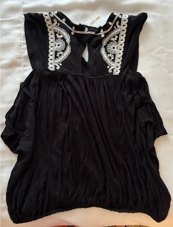 Free People Embroidered Top - Image 6