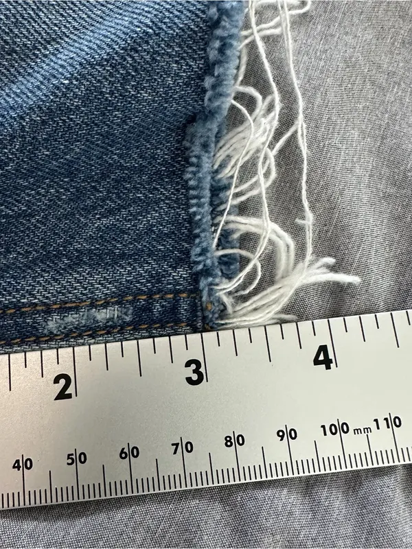 Rag & Bone Dre Low Rise Denim Size 25 Raw Hem Cutoff Shorts - Image 9