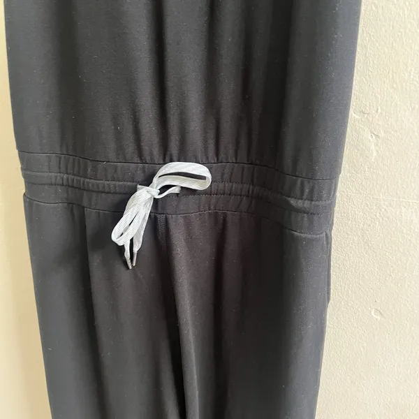 Vuori Lux Luna Workout Racerback Athletic Lounge Jogger Jumpsuit Black Medium - Image 12
