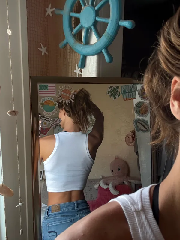 Destined white tank - Image 2