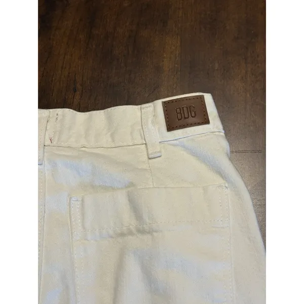 BDG Urban Outfitters Cream Carpenter Pants Size 27 Workwear Utility Chore Pants - Image 4