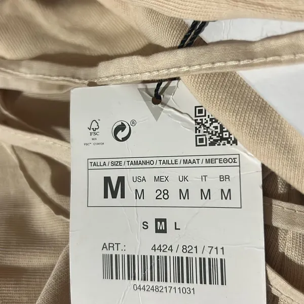 🐚‎ ZARA TAN BACK TIE JUMPSUIT! - Image 7