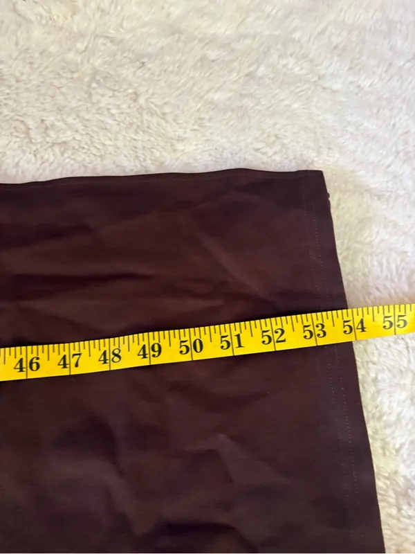 Lulus Chastain Brown Ponte Knit Off-the-Shoulder Maxi Dress Size Medium Formal - Image 9