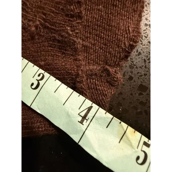 FP‎ Beach Brown cashmere blend romper Button Down jumpsuit Small - Image 6