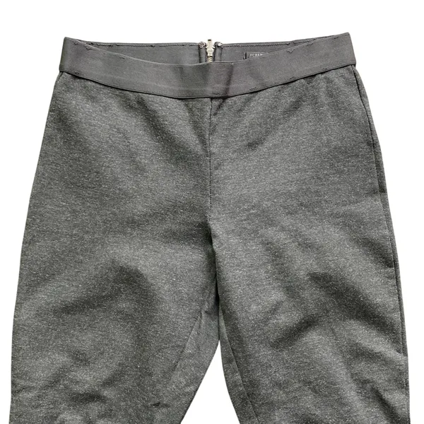 💎 J CREW Pant Womens Sz 6 Grey Stretch Classic Heritage Preppy - Image 2