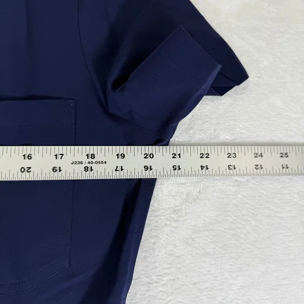 FIGS Catarina Scrub Jumpsuit Navy Blue Technical Collection W23SW2056 M - Image 7