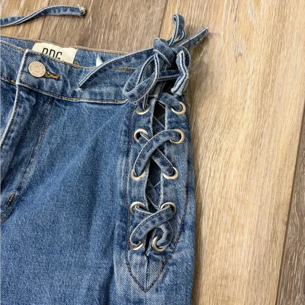 BDG Urban Outfitters Corset Tie-Waist Boot Leg Jeans Size 26 - Image 9