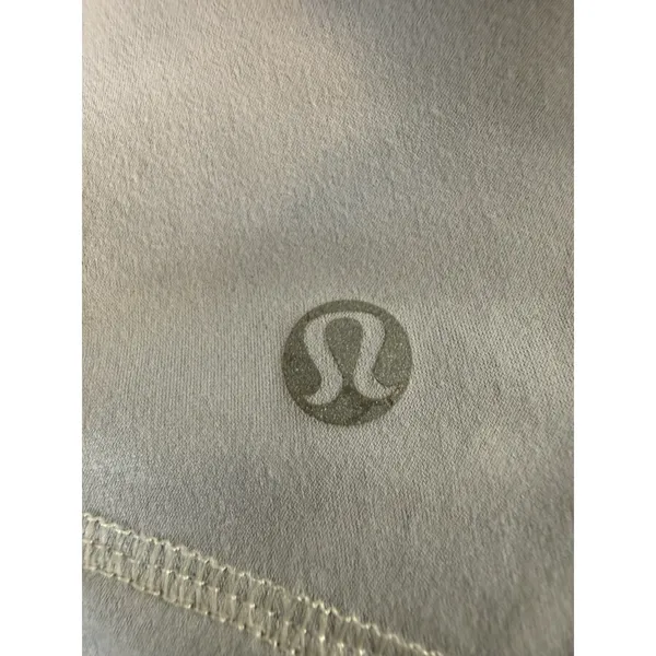 Lululemon Jacket Size 10 Full-Zip Ivory Black Lace Sleeve Run Draft Dodger‎ - Image 7