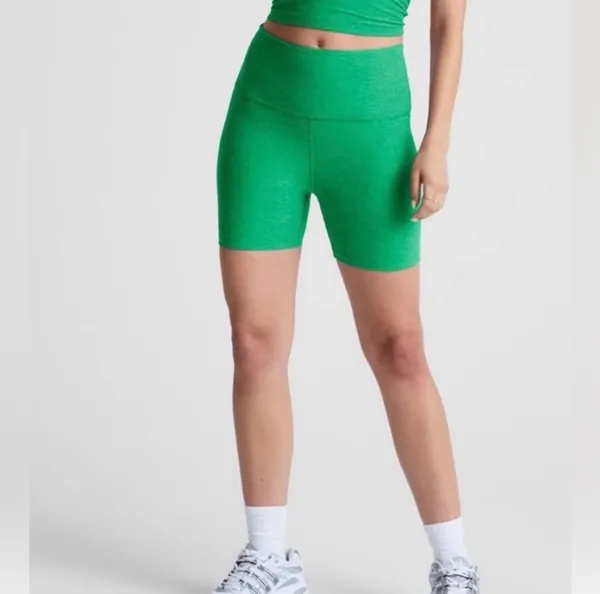 Beyond Yoga Spacedye Biker Shorts and Sports Bra - Image 2