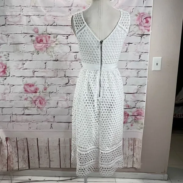 🔥🔥 5/$25 sale 🔥🔥 Abercrombie & Fitch for asos Lace Zip-Back Midi Dress size xs - Image 9