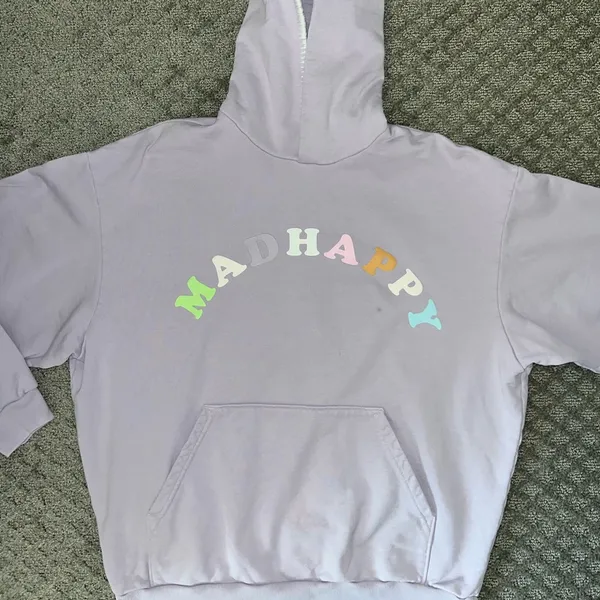 Madhappy Purple Pastels French Terry Hoodie - Image 3