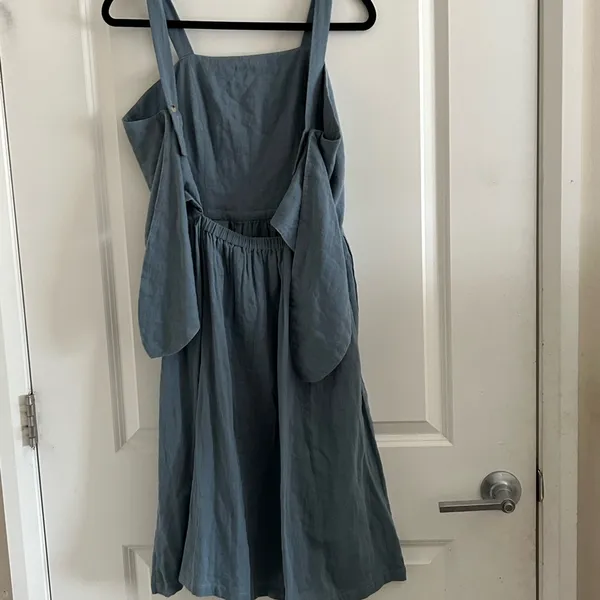 Kate Quinn Dusty Blue Skirt - Image 4