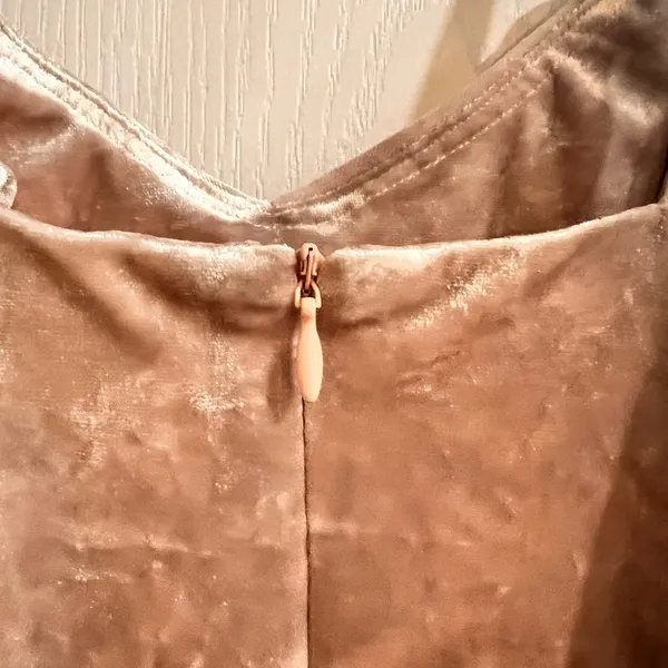 Final price Calvin Klein Dusty Pink Velvet Dress - Image 4