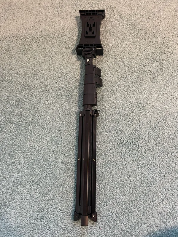 Black tripod with adjustable legs and head #tripod #cameraaccessories #photography - Image 2