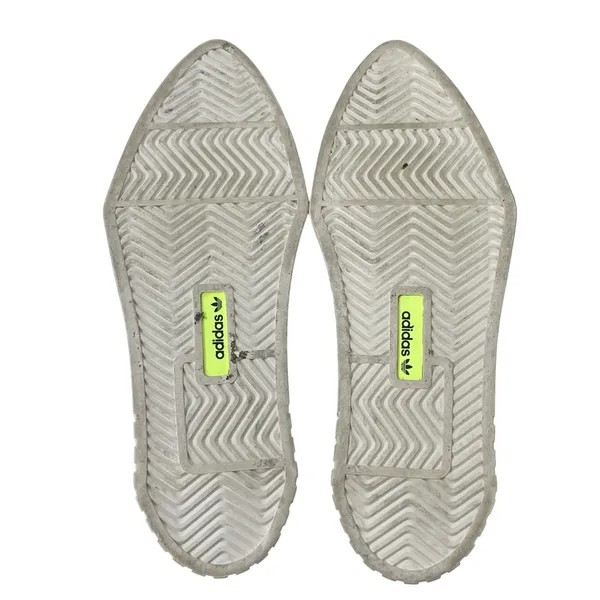 Adidas Hypersleek Women's Cream White Platform Lace Athletic Sneakers Shoes S47 - Image 4