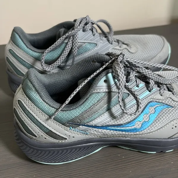 Saucony Women's Sneakers Cohesion Tr15 Running Shoe Gray Blue Size‎ 8 S 10707-15 - Image 7