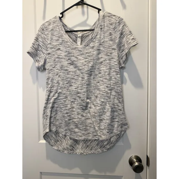 Lululemon Meant To Move Short Sleeve Tee Tiger Space Dye 8 M Anti Stink Run - Image 3