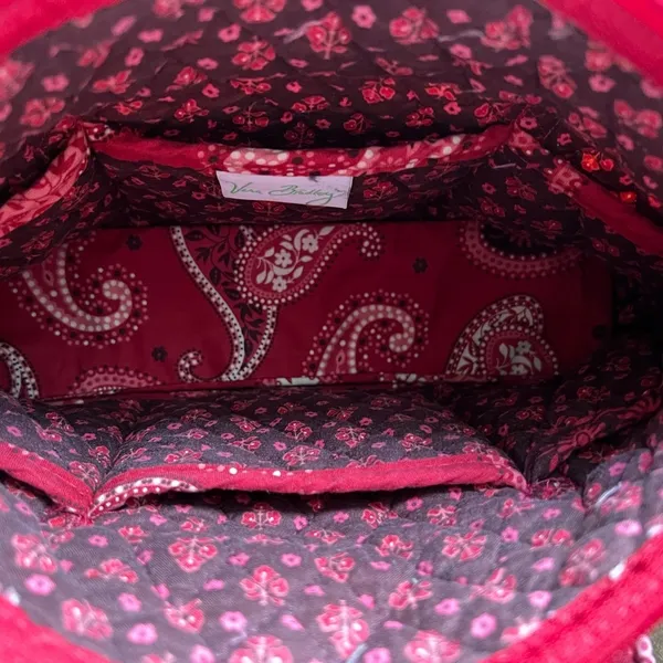 Vera Bradley Mesa Red medium shoulder tote bag - Image 5