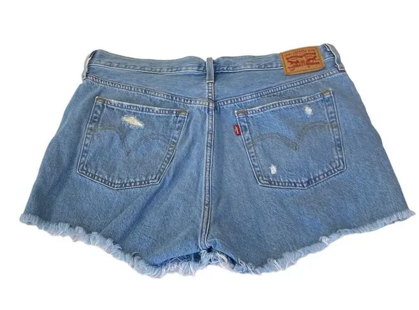 501 Jean Shorts Levi’s Button Fly - Image 2