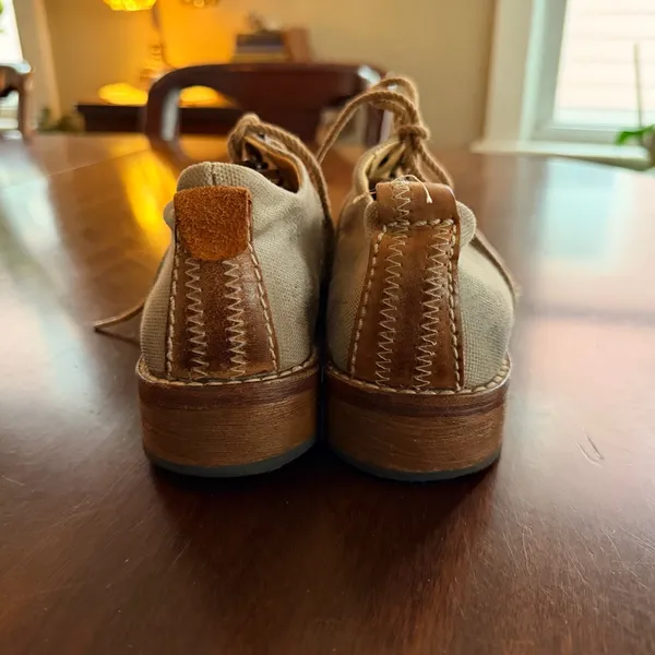 Vintage Timberland Boot Company Brown Lace Up Shoes 👞 Size 7 - Image 5