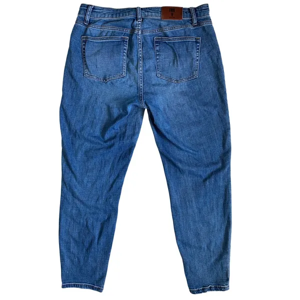 Frye Womens Blue Tapered Leg Stretch‎ Denim Jeans Size 10 WMS9BDP03 - Image 10