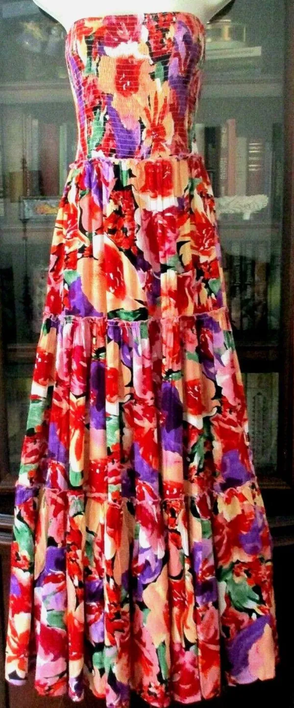 Abel the label Floral Maxi Dress - Image 2