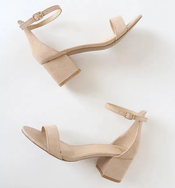 Lulus Nude Heels - Image 2