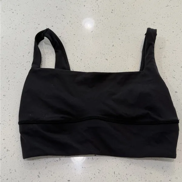 NWOT Skims fits everybody long line bralette onyx $58 - Image 3