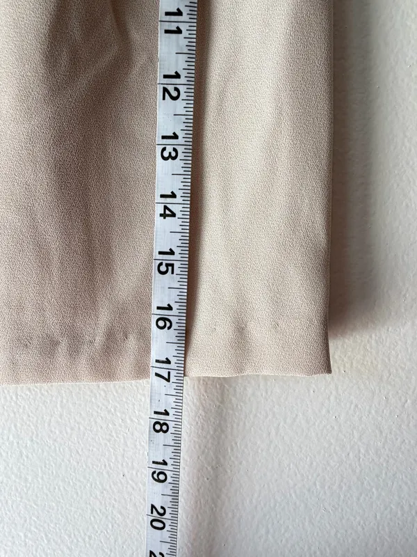 Rampage Deadstock Vintage Cream Mini Skirt - Image 9