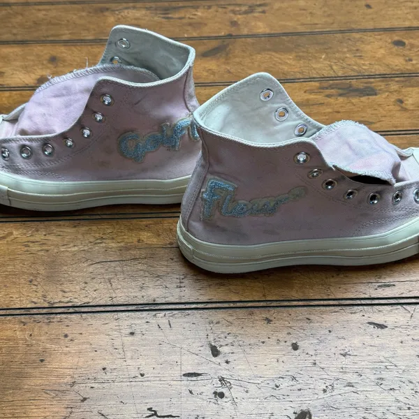 Converse Golf le Fleur‎ Chuck 70 High Top Pink Chenille 167478C Mens 6 Womens 8 - Image 12