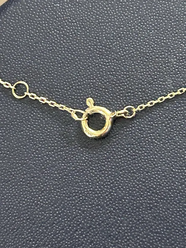Chloe + Sam Raise The Bar Or Dance On It 16” Gold Necklace NWT - Image 3