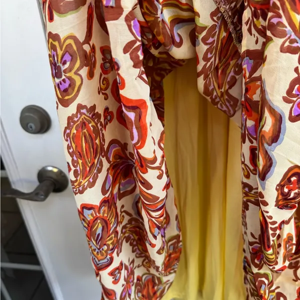 Fun & Flirt Multicolor Floral Smocked Maxi Dress - Image 6