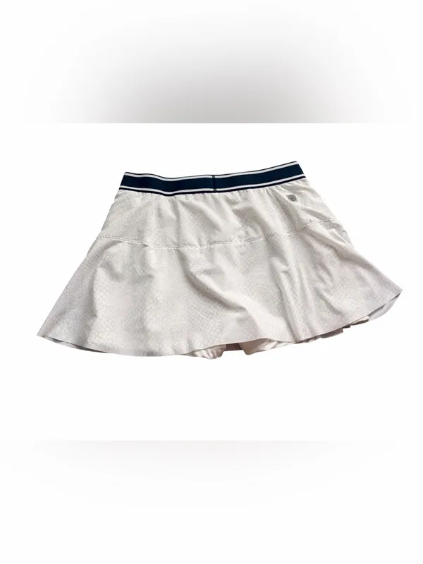 Peter Millar Gabriela Swing Skort in Slithering White Size Large Golf Tennis - Image 5