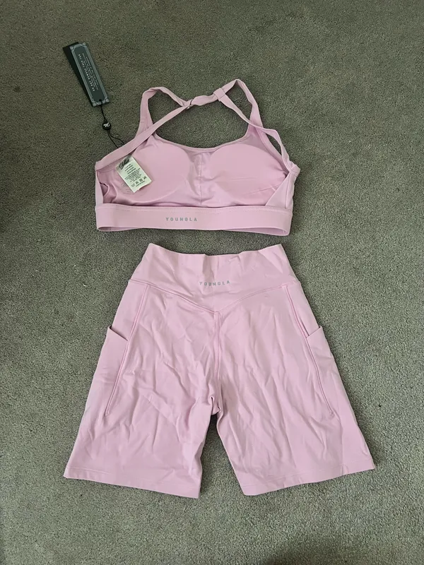 young la pink workout set - Image 5