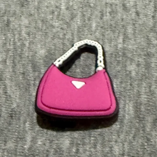 Pink Women's Bag Shoe Charm Size undefined - Image 3