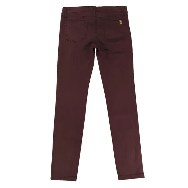 Joes Jeans Womens‎ 28 Skinny Mid Rise Burgundy Wine Red Lyocell Blend Pants - Image 2