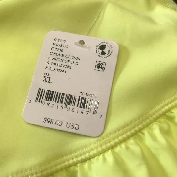 Free People Movement Righteous Runsie in Sour CItrus size XL NWT - Image 6