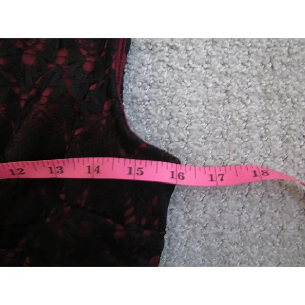 NWT Speechless Lace Tulle Dress‎ Large Burgundy Black Gothic Cocktail Party - Image 6